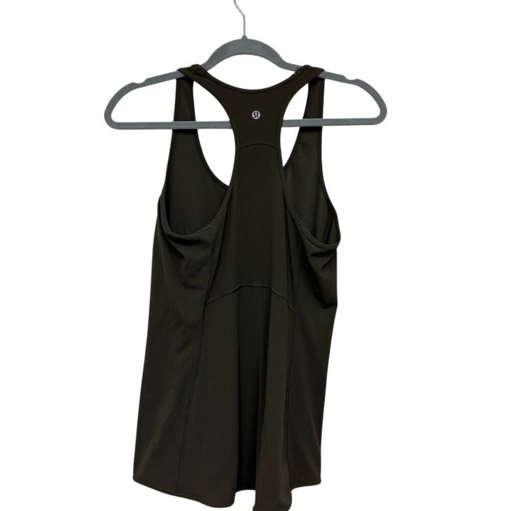 Lululemon olive green tank size 8
